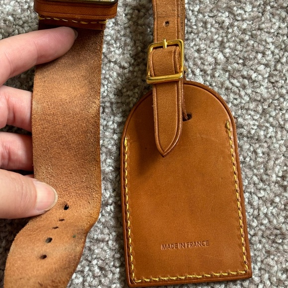 Louis Vuitton luggage tag and lock key 303 - Picture 2 of 13